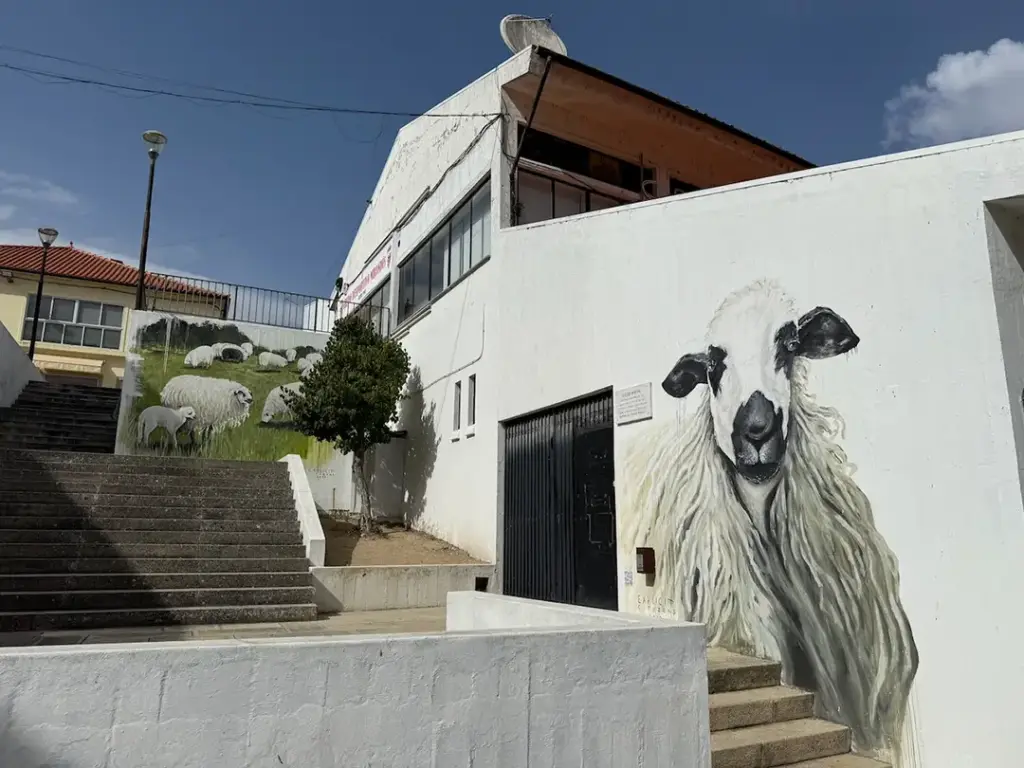 Arte Urbano en Miranda Do Douro - Iberlobo on Bike