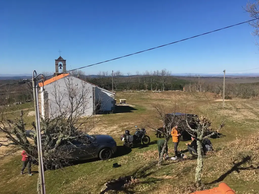 Mirador y Castro de a Senhora da Luz (Constantim) - Iberlobo on Bike